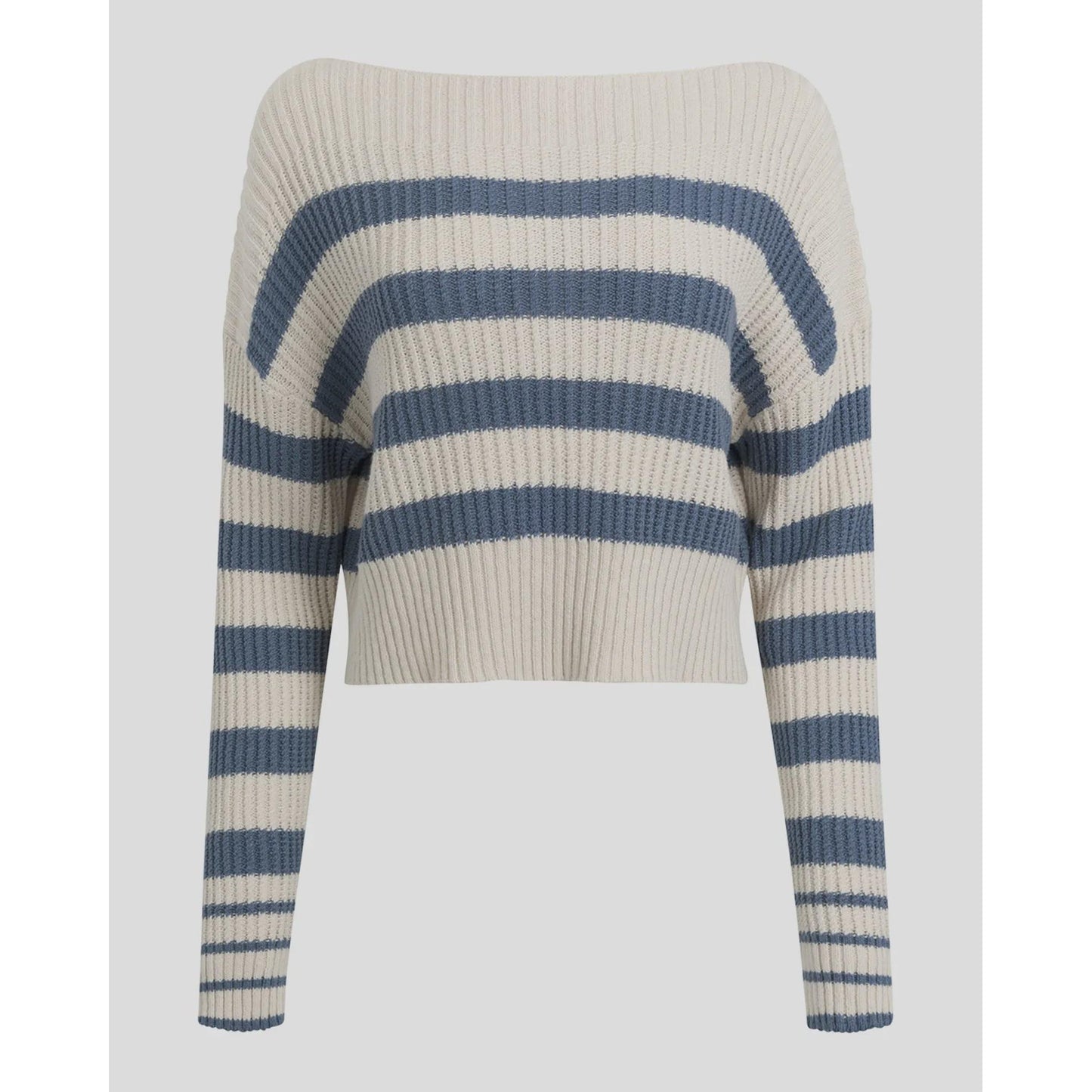 Splendid Olivia Stripe Sweater - Berring Sea Stripe