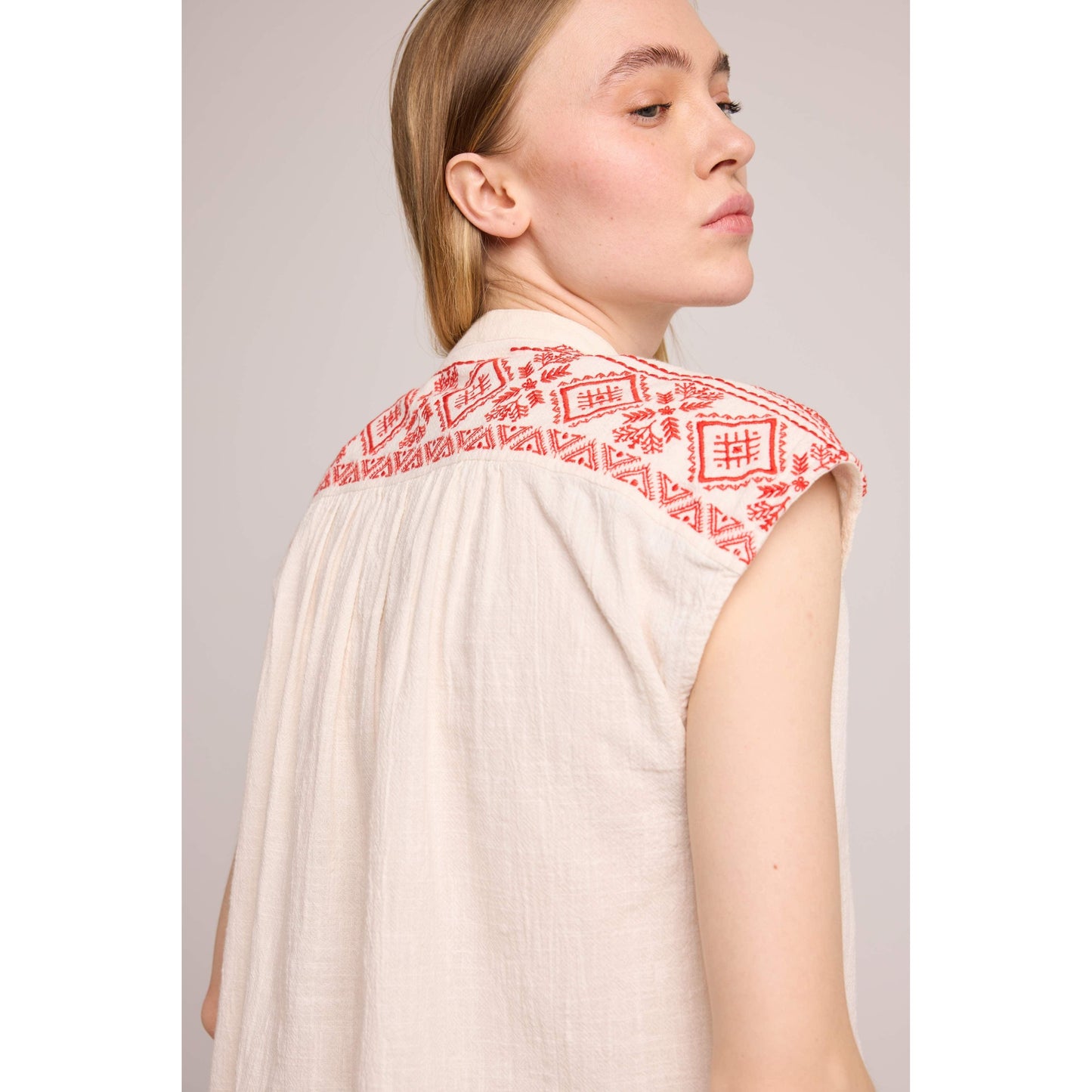 Louizon Mikaman Top - Creme