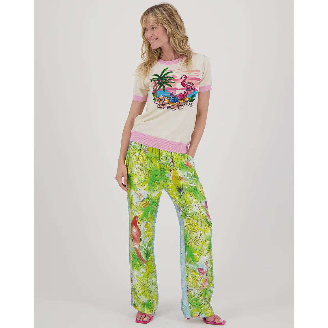 ME 369 Nora Knit Top - Sunset