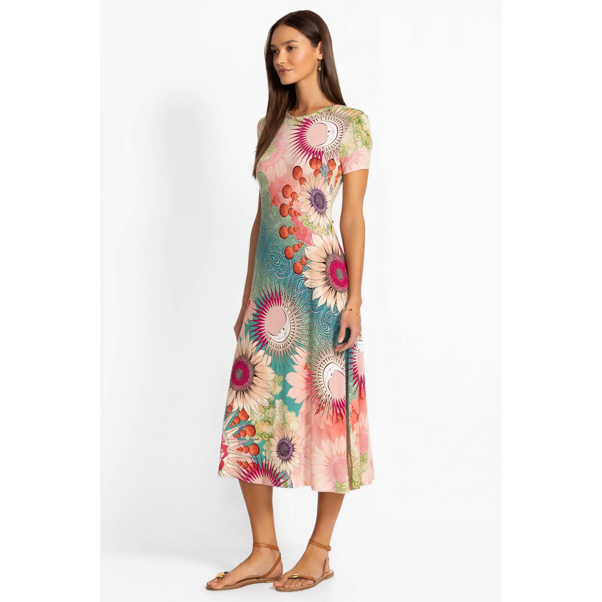 Johnny Was The Janie Favorite Cap Sleeve Dress - Emily