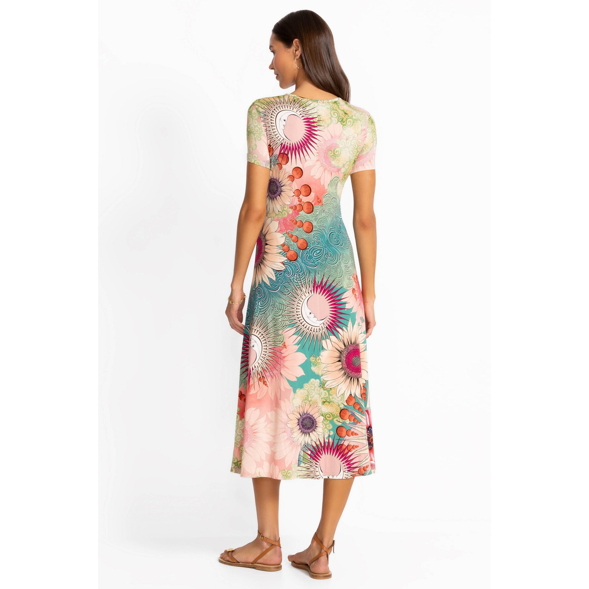 Johnny Was The Janie Favorite Cap Sleeve Dress - Emily