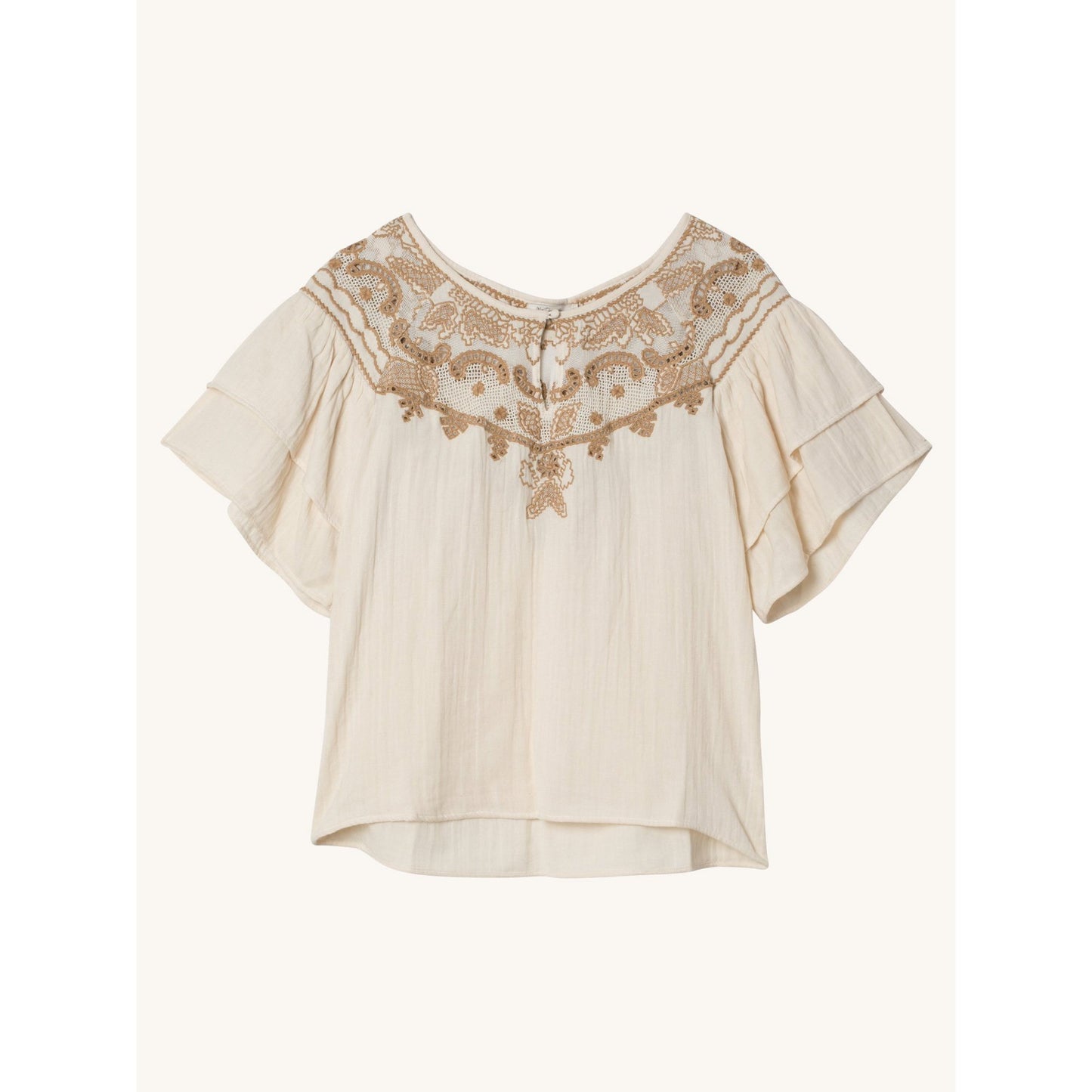 Mes Demoiselles Melodie Blouse - Creme