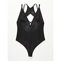 Free People Kisses on my Cheeks Bodysuit - Black