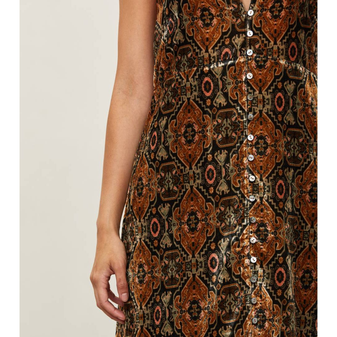Odd Molly Aino Slip Dress - Deep Asphalt