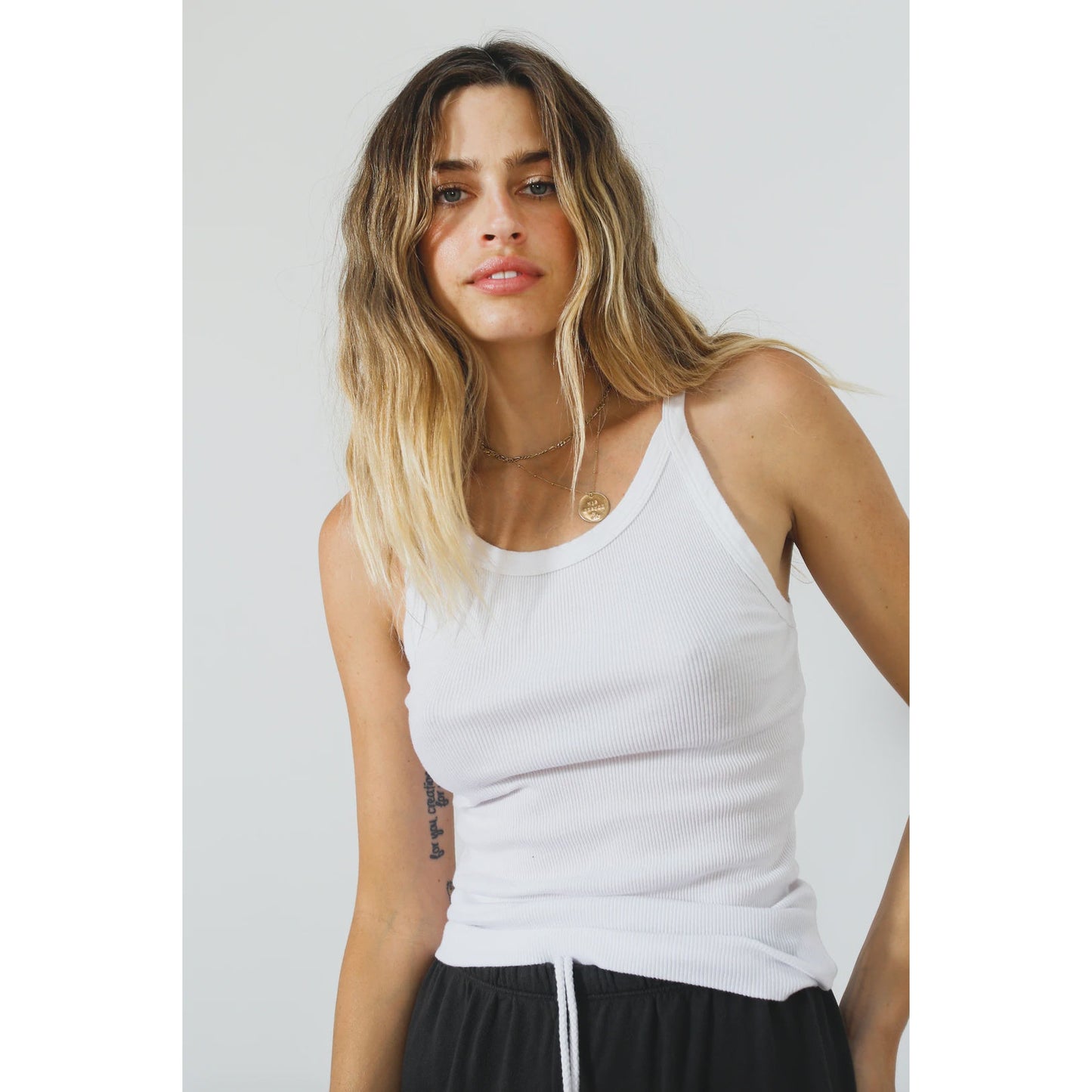 Perfect White Tee Annie Recycled Tank - White