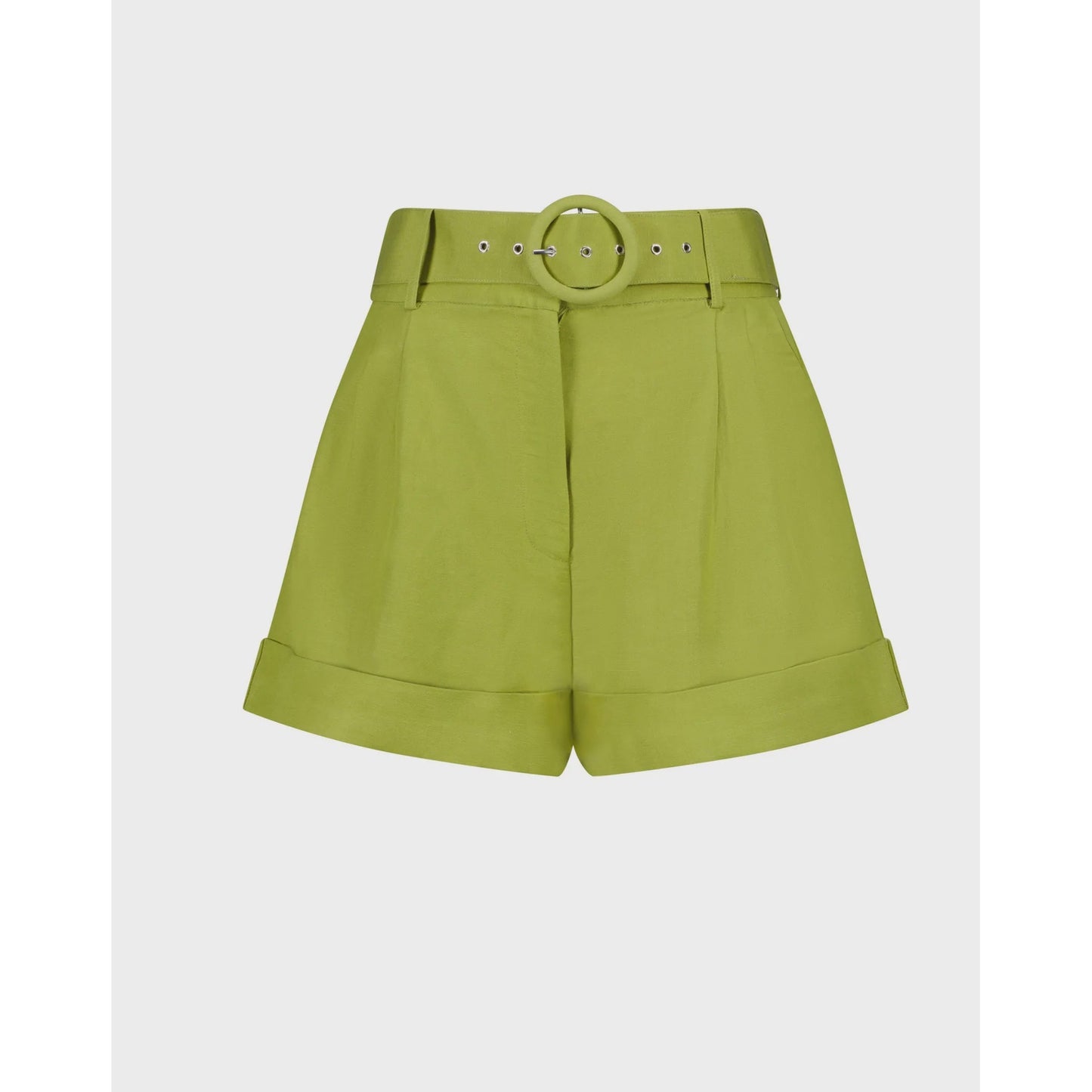 Oli & Kubo Tailored Shorts - Moss Green