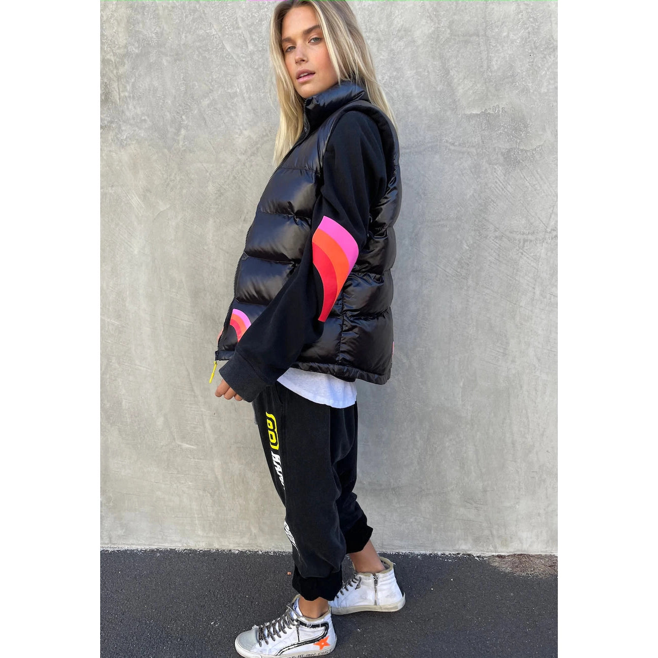 Hammill & Co Puffer Vest - Black hammill + Co Pisces Boutique