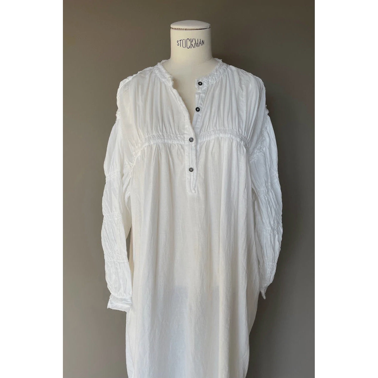 Rabens Saloner Monica Dress - White Rabens Saloner Pisces Boutique