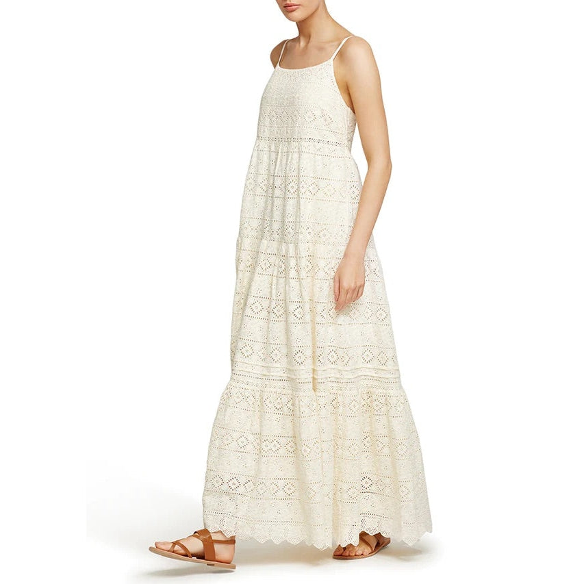 MOS Sunkissed Midi Dress - Ivory MOS Pisces Boutique