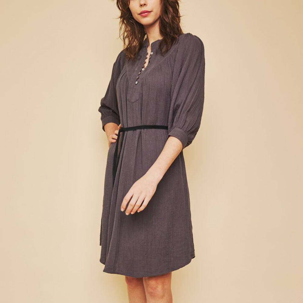 MLM Marais Dress - Charcoal MLM Pisces Boutique