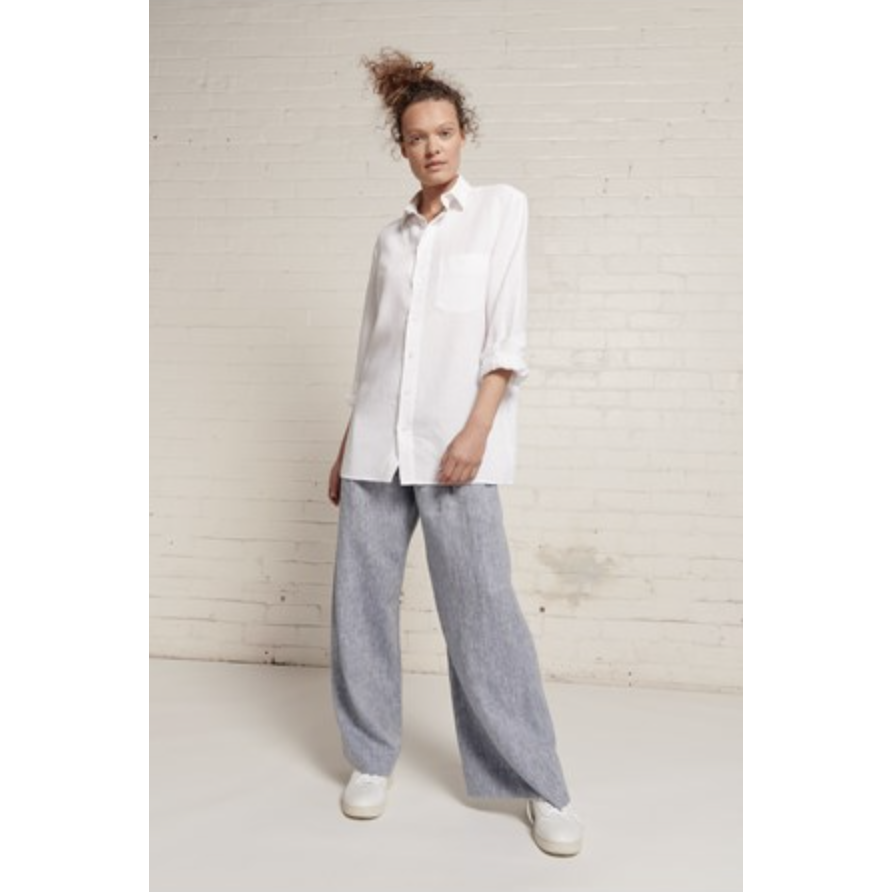 The Handsome Man Shirt - White Brigid McLaughlin Pisces Boutique