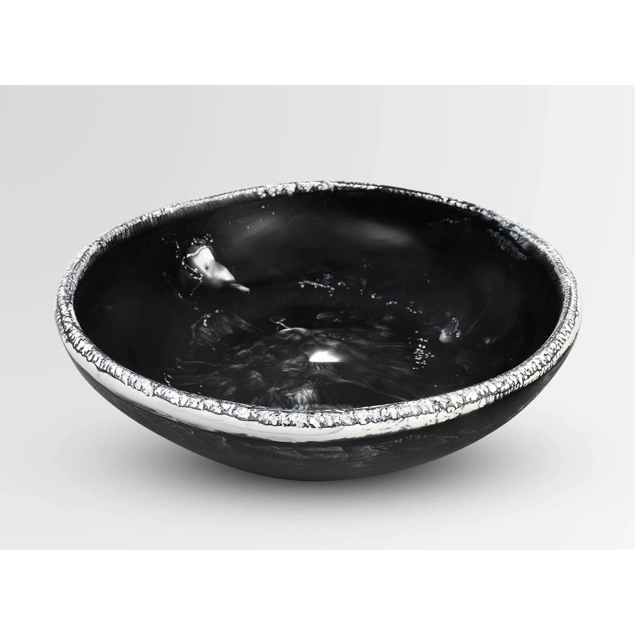 Dinosaur Designs Bowl Large Salad - Black Marble Dinosaur Designs Pisces Boutique
