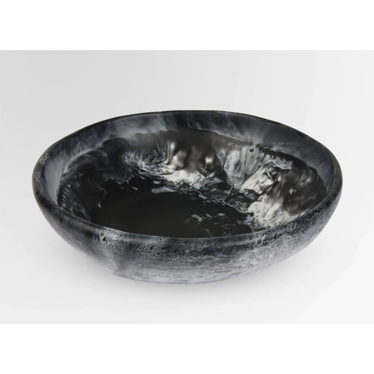 Dinosaur Designs Bowl Large Salad - Black Marble Dinosaur Designs Pisces Boutique