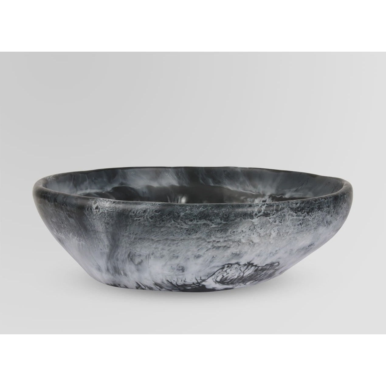 Dinosaur Designs Bowl Large Salad - Black Marble Dinosaur Designs Pisces Boutique