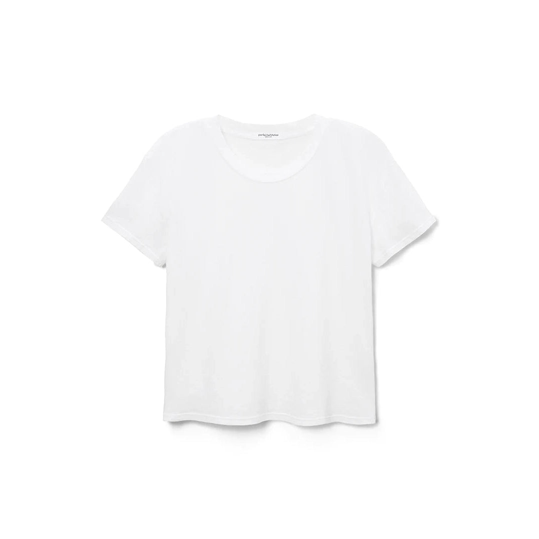 Perfect White Tee Harley Boxy Crew - White
