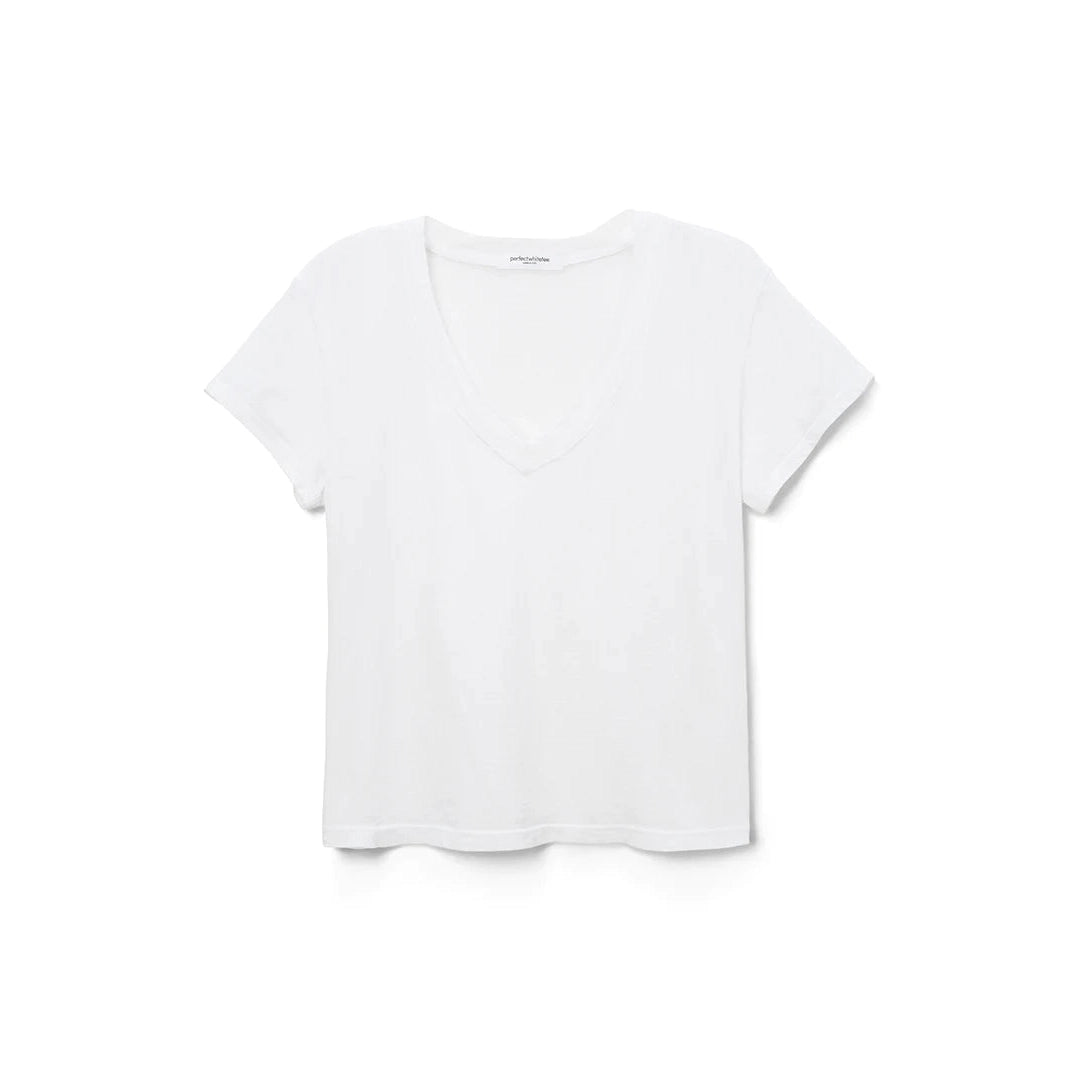 Perfect White Tee Hendrix Basic V - White