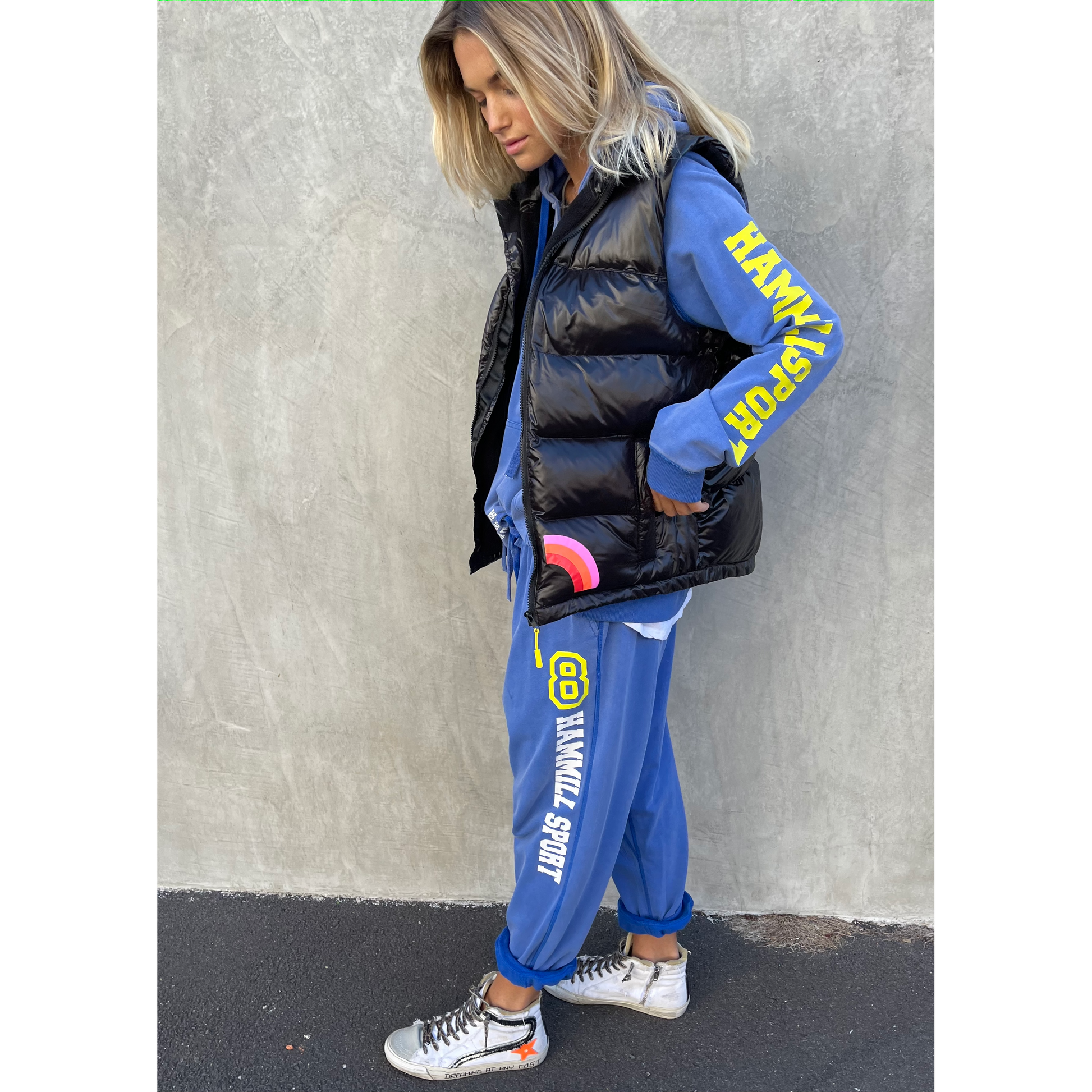 Hammill & Co Puffer Vest - Black