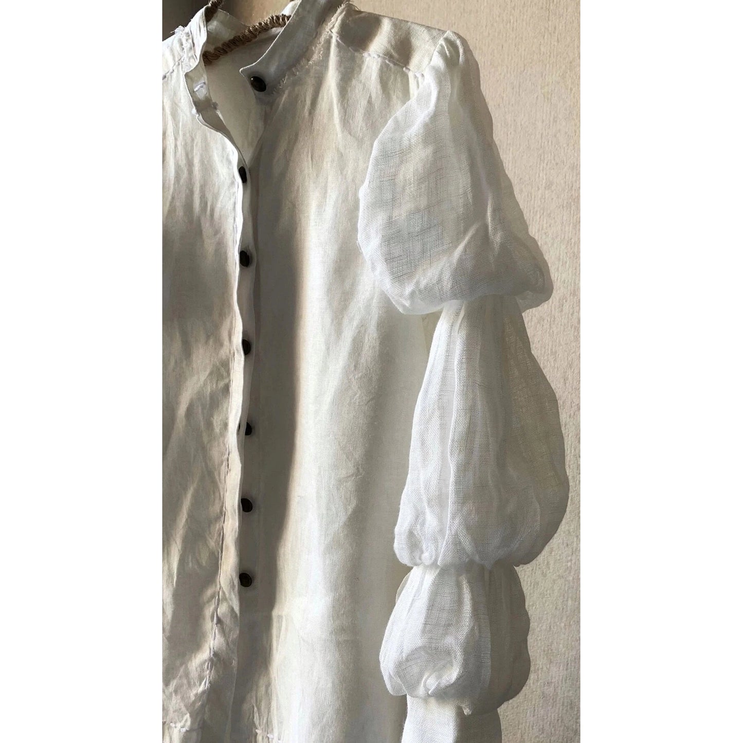 Boem Cirque Shirt - Linen - White Boem Pisces Boutique