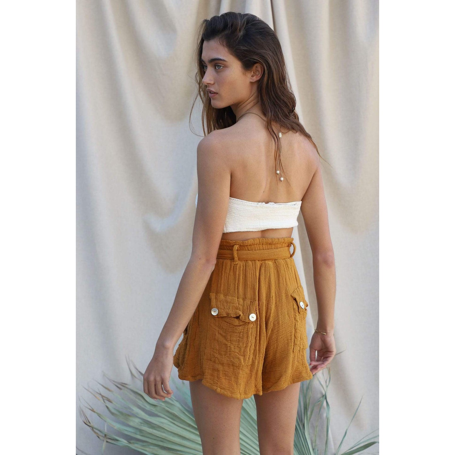 Jen's Pirate Booty Honolulu Shorts - Gauze Whiskey Jen's Pirate Booty Pisces Boutique