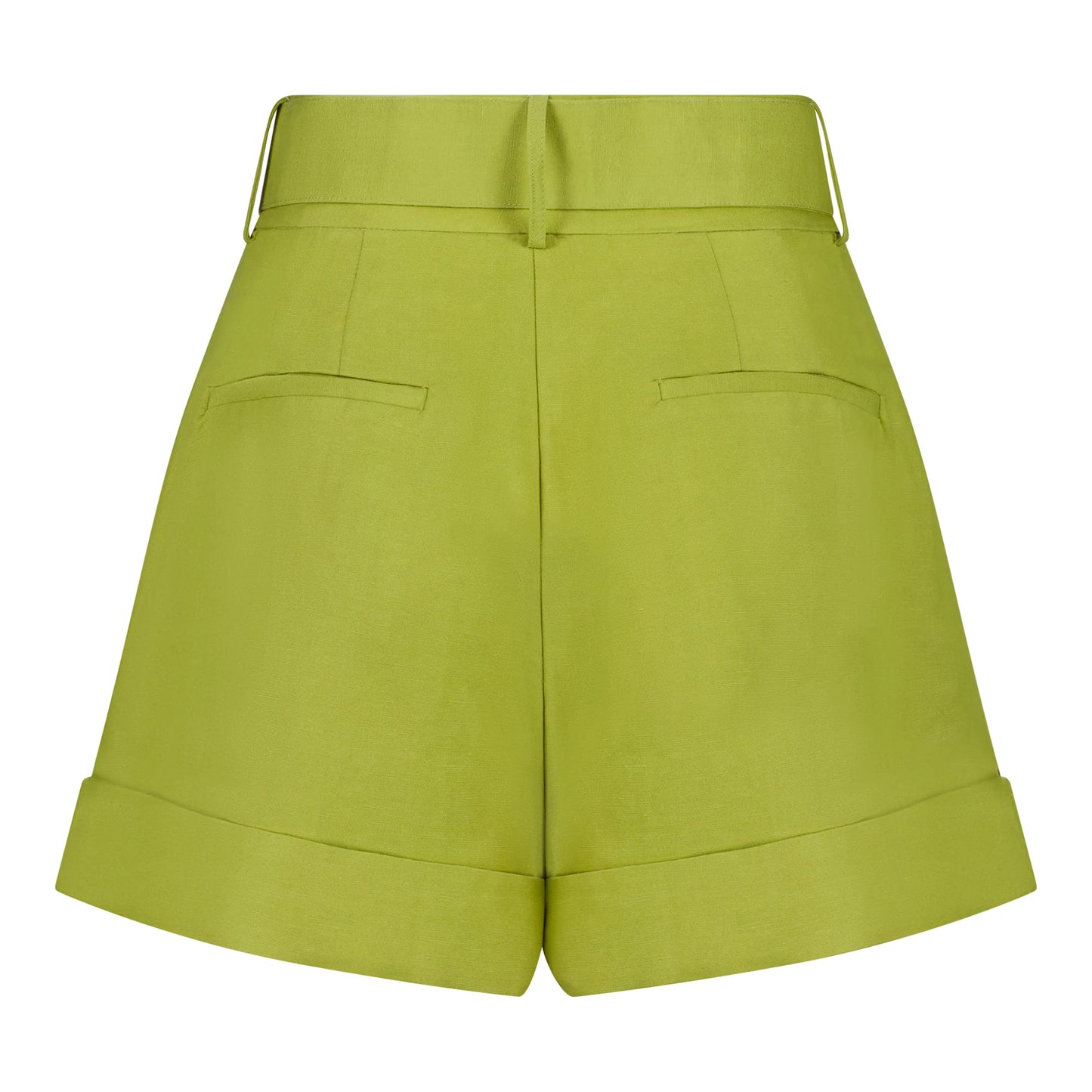 Oli & Kubo Tailored Shorts - Moss Green