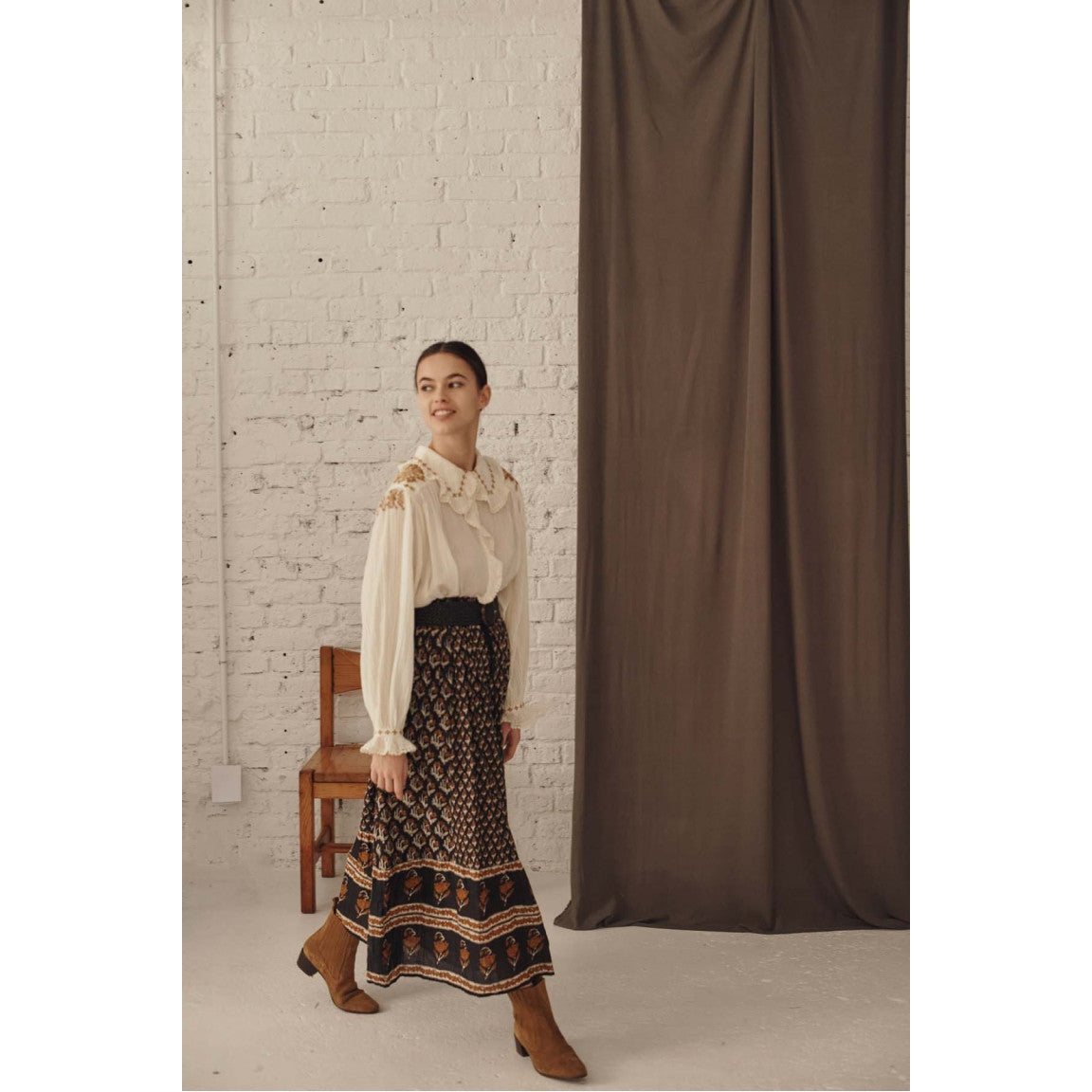 Louise Misha Jean Blouse - Cream