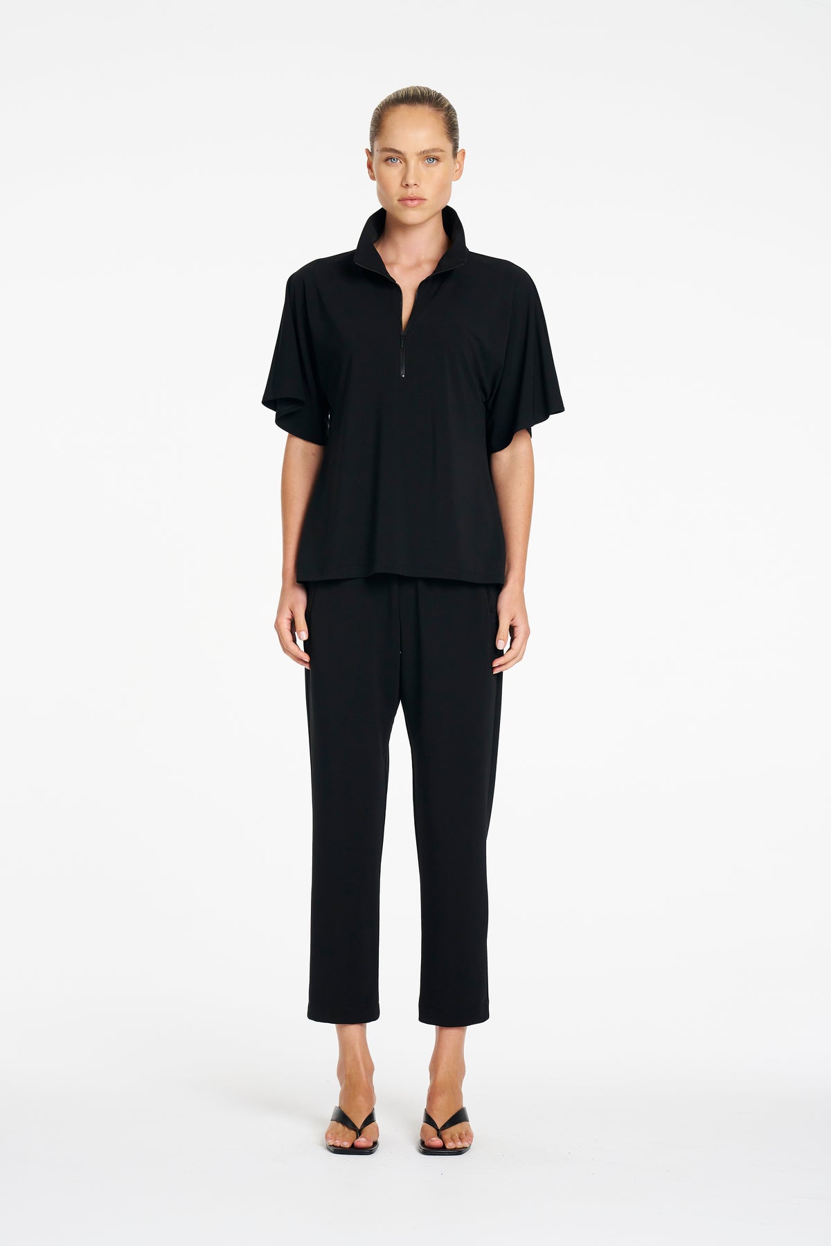 Mela Purdie Powder Zip Pant - Black  Mela Purdie Pisces Boutique