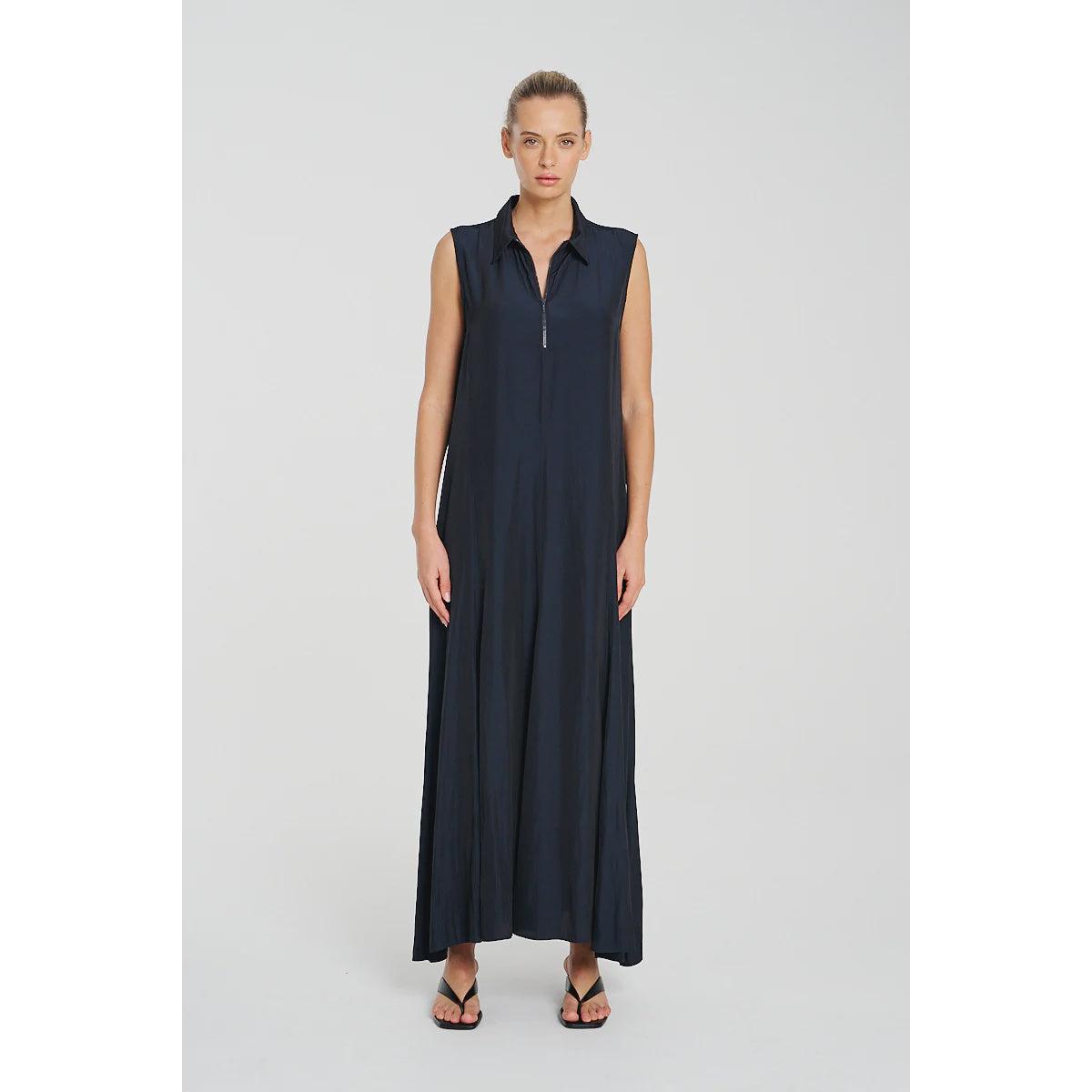 Mela Purdie Flip Maxi Dress - Black