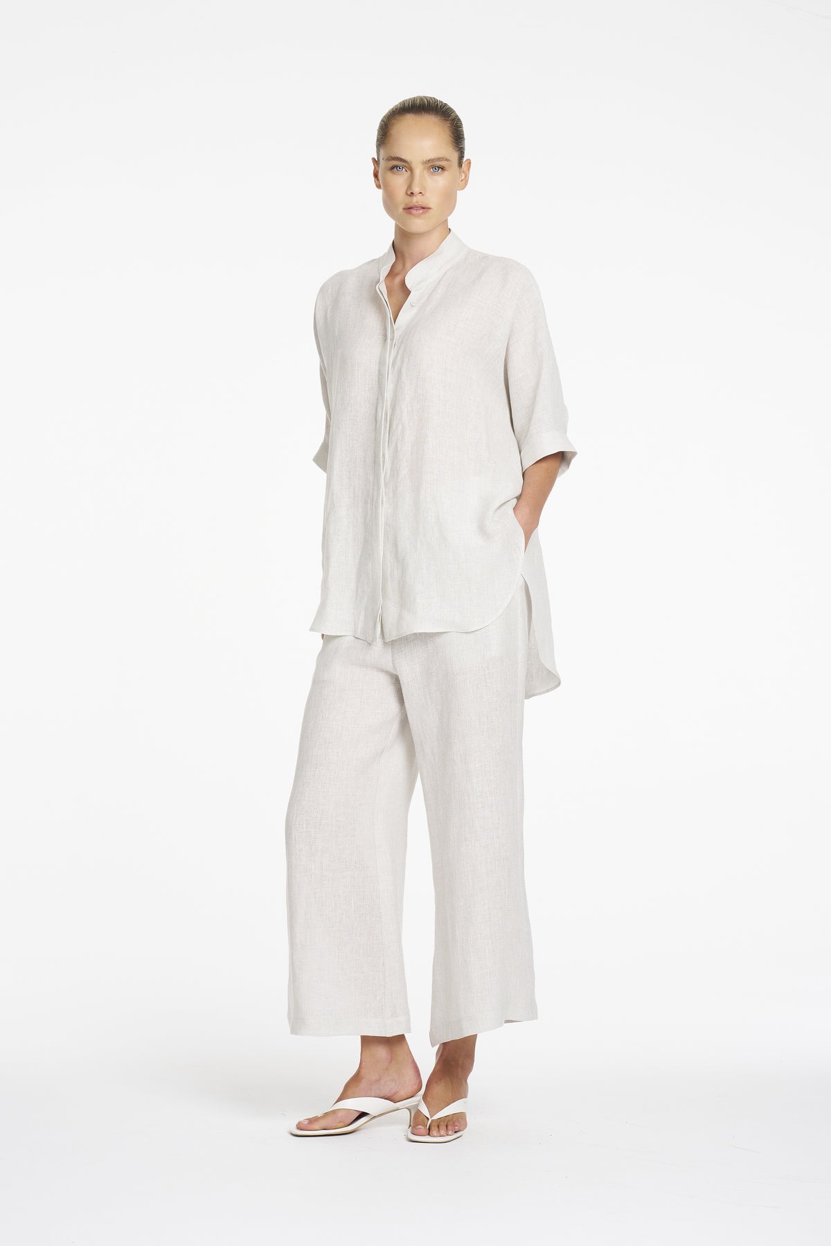 Mela Purdie Lino Pant - Shale  Mela Purdie Pisces Boutique