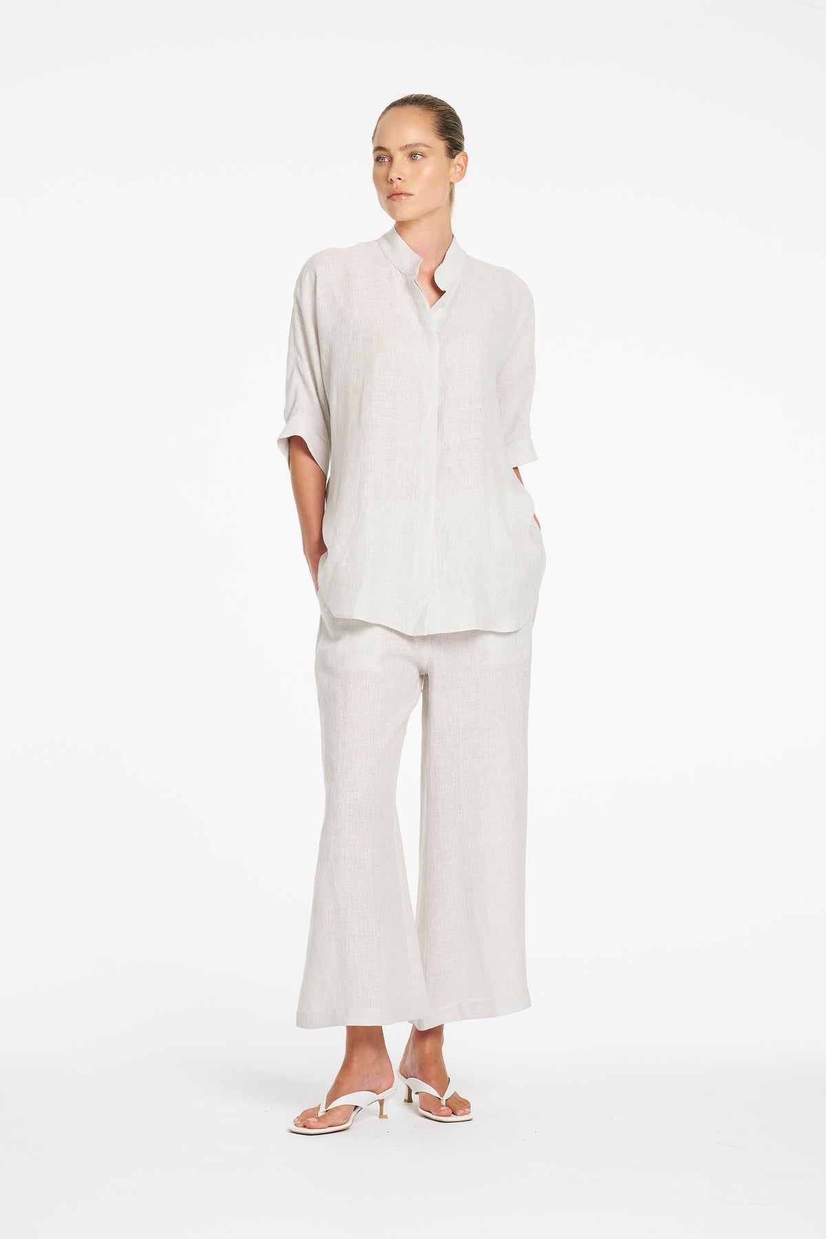 Mela Purdie Lino Pant - Shale  Mela Purdie Pisces Boutique