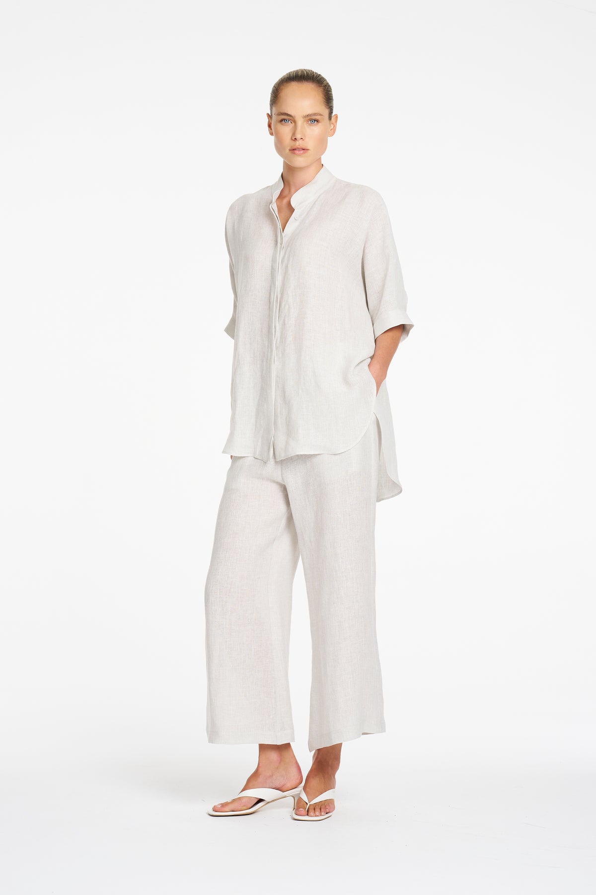 Mela Purdie Lino Pant - Shale  Mela Purdie Pisces Boutique