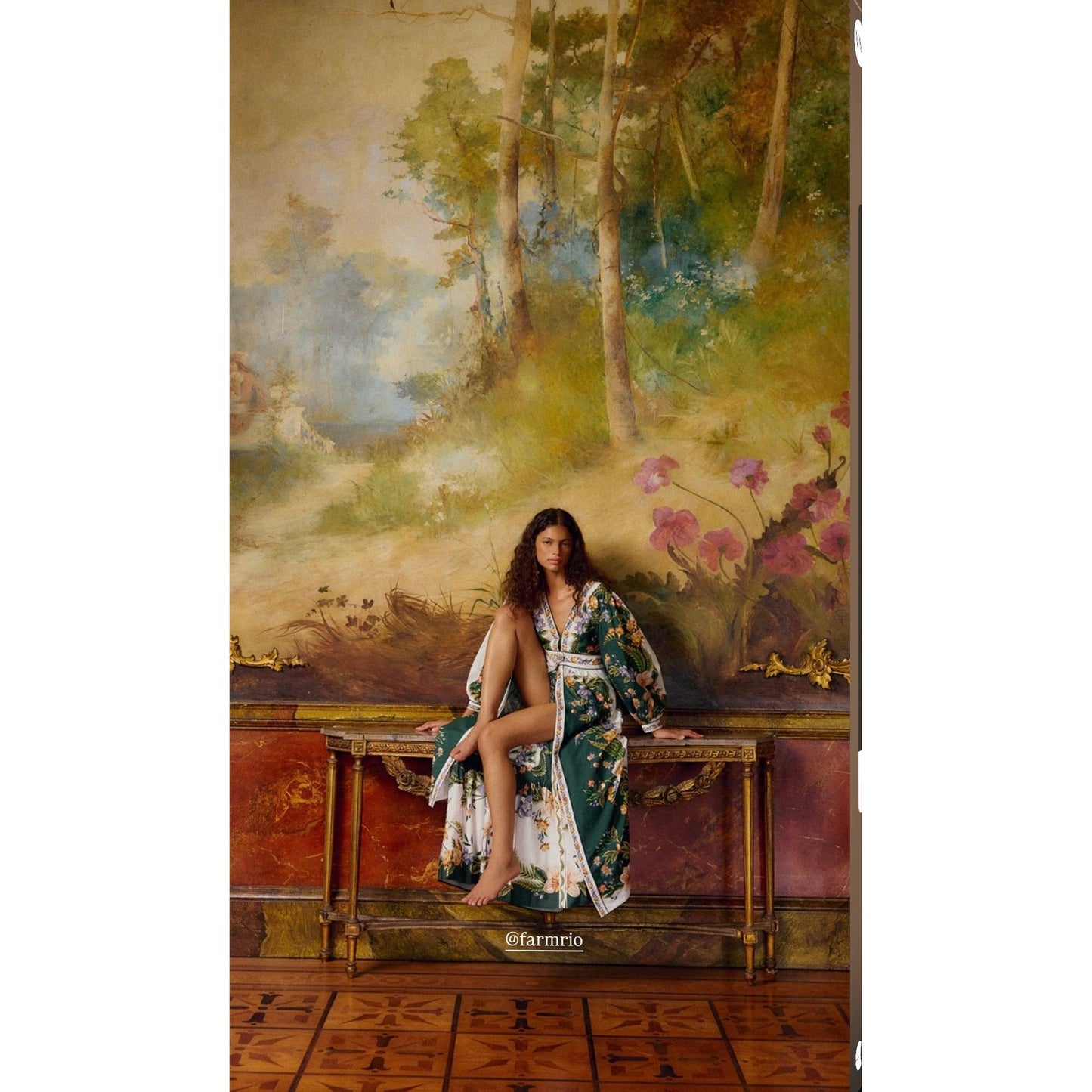 Farm Rio Nature Green Maxi Dress - Green  Farm Rio Pisces Boutique