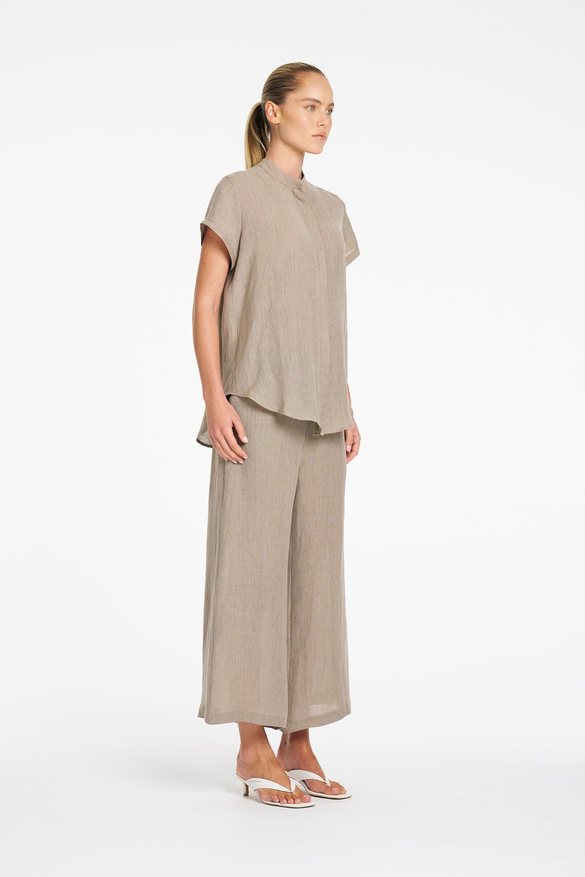 Mela Purdie Lino Pant - Stucco  Mela Purdie Pisces Boutique
