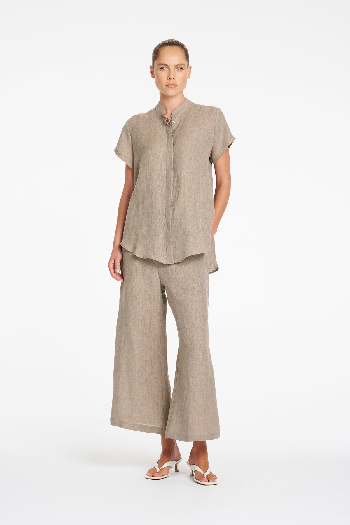 Mela Purdie Lino Pant - Stucco  Mela Purdie Pisces Boutique