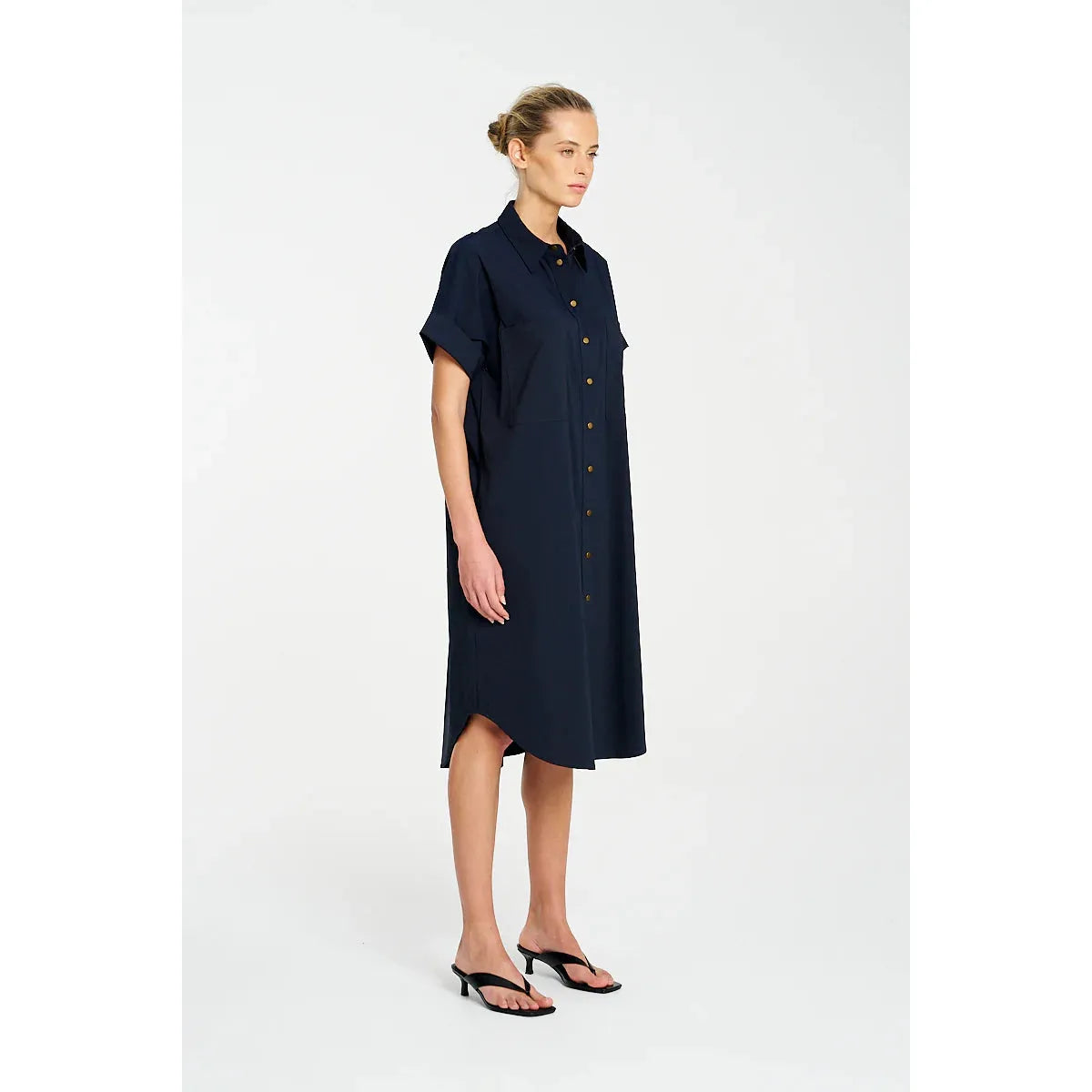 Mela Purdie Stud Shell Dress - Black