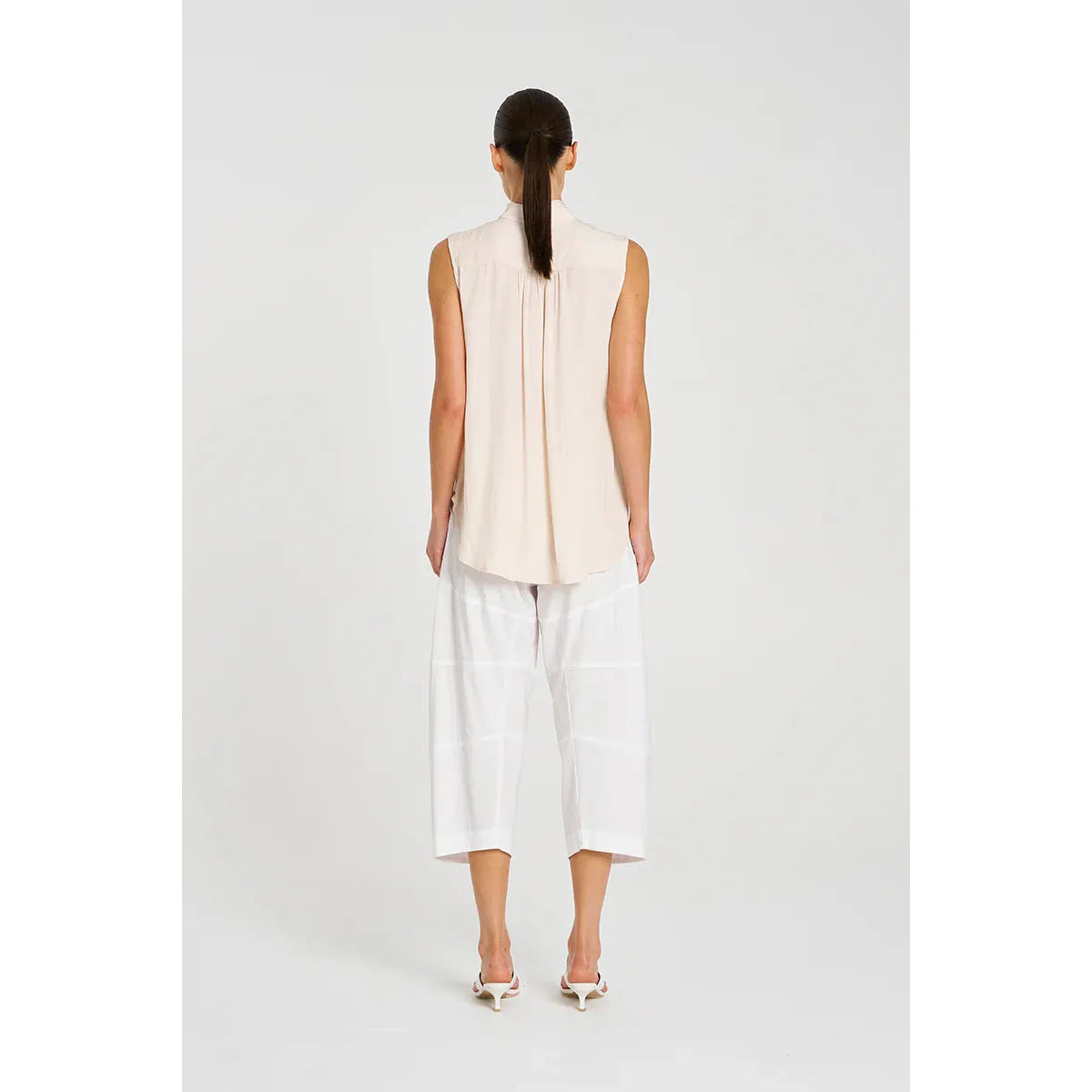 Mela Purdie Tab Slide Tank - Meringue  Mela Purdie Pisces Boutique