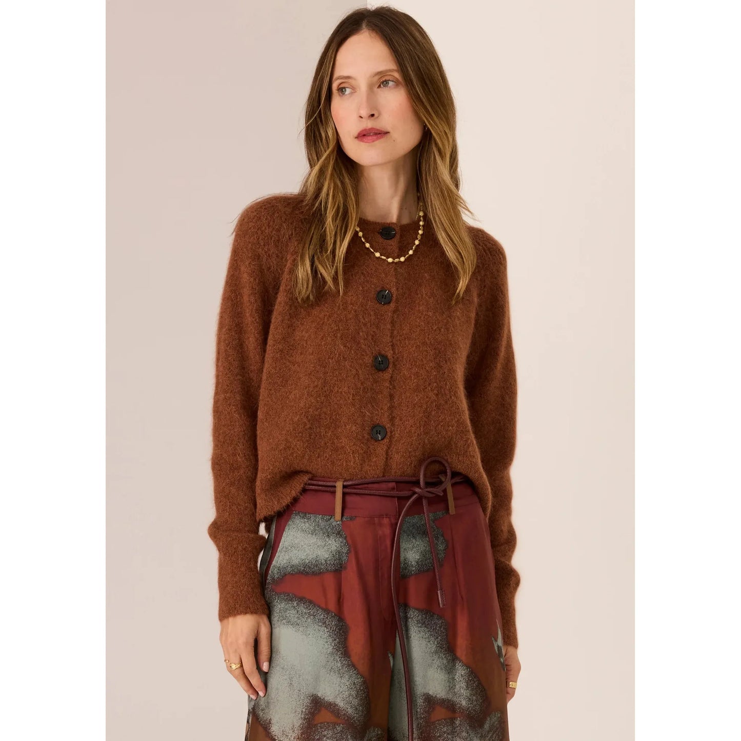 POL Haviland Cardigan - Toffee  POL Pisces Boutique