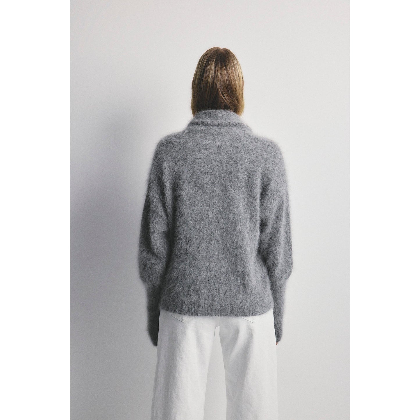 World Of Nomads Zoe Cropped Open Cashmere Cardigan - Charcoal  World Of Nomads Pisces Boutique