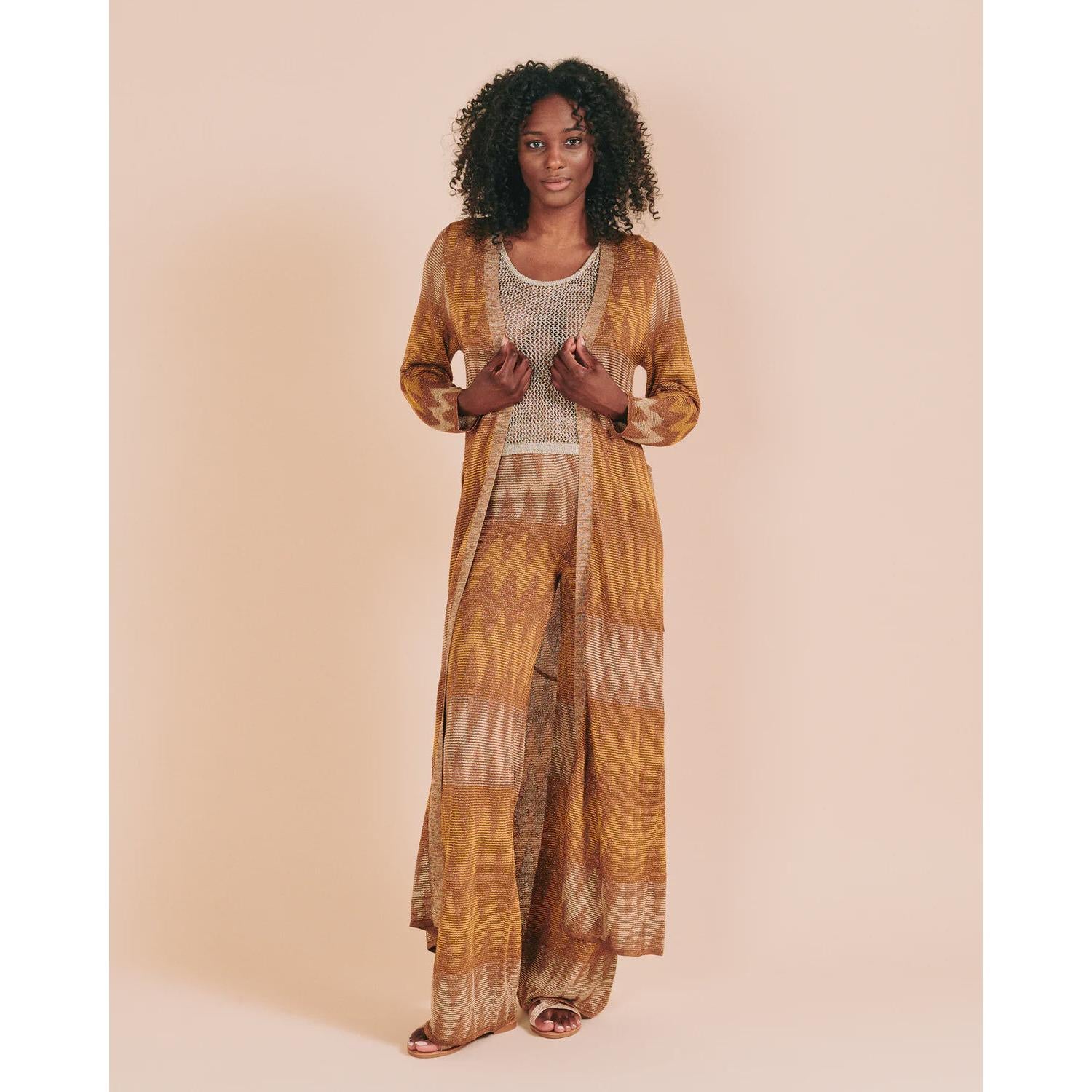 Valerie Khalfon Pury Pant - Gold
