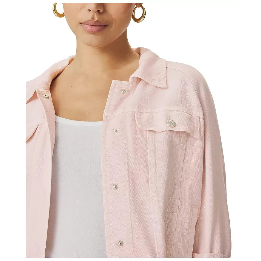 Splendid Lounge Denim Jacket Rose Petal  Splendid Pisces Boutique