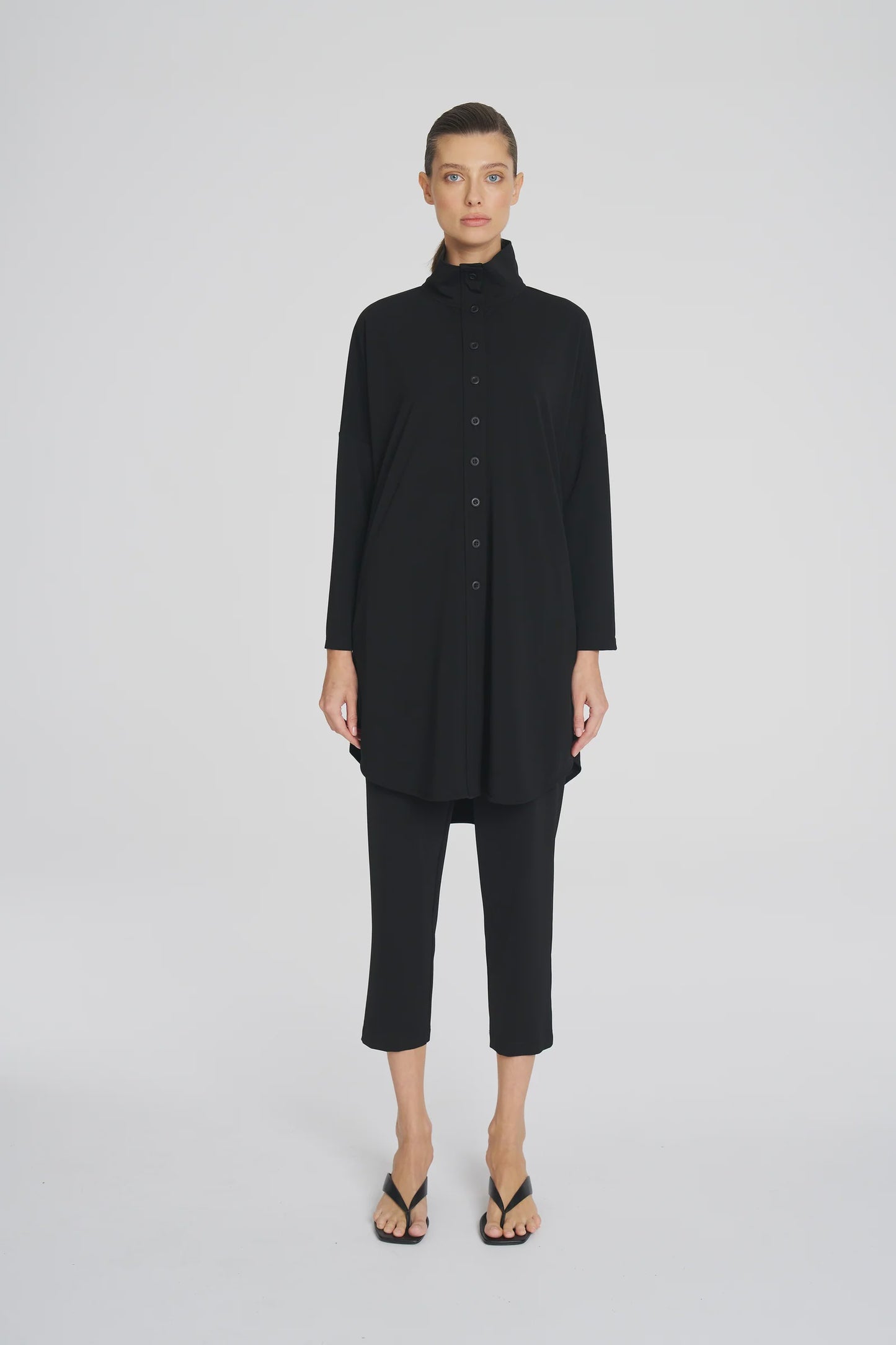 Mela Purdie Tab Funnel Jacket - Black