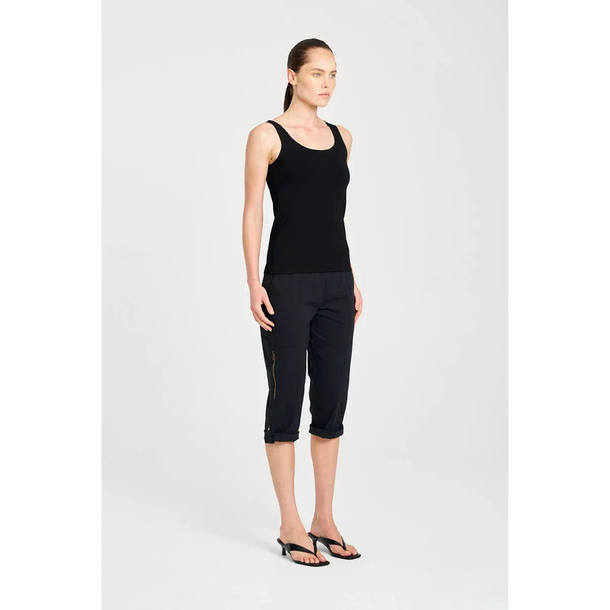Mela Purdie Singlet - Black  Mela Purdie Pisces Boutique