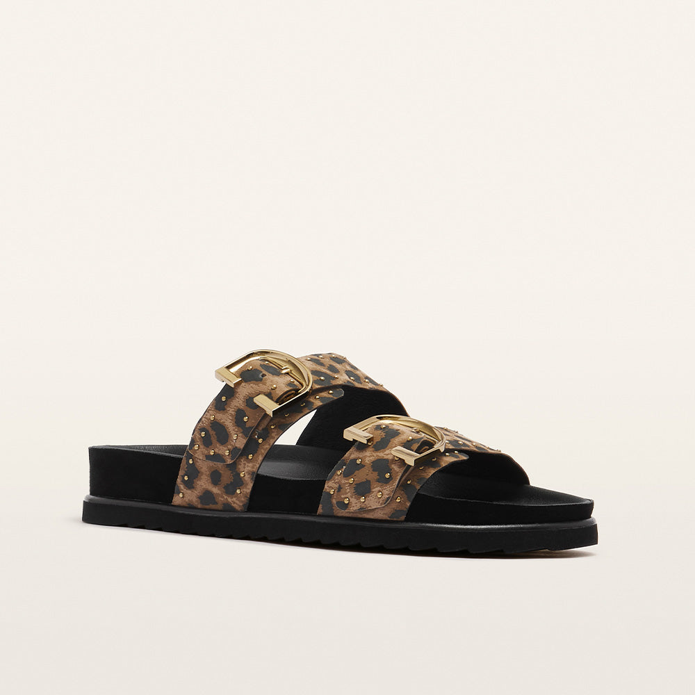 Frankie4 Deon - Leopard Print Suede Stud  Frankie4 Pisces Boutique