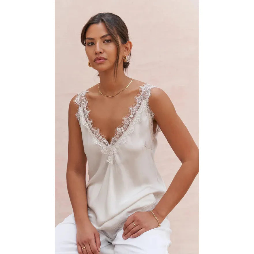 Charli London Solange Camisole - Moonbeam  Charli london Pisces Boutique