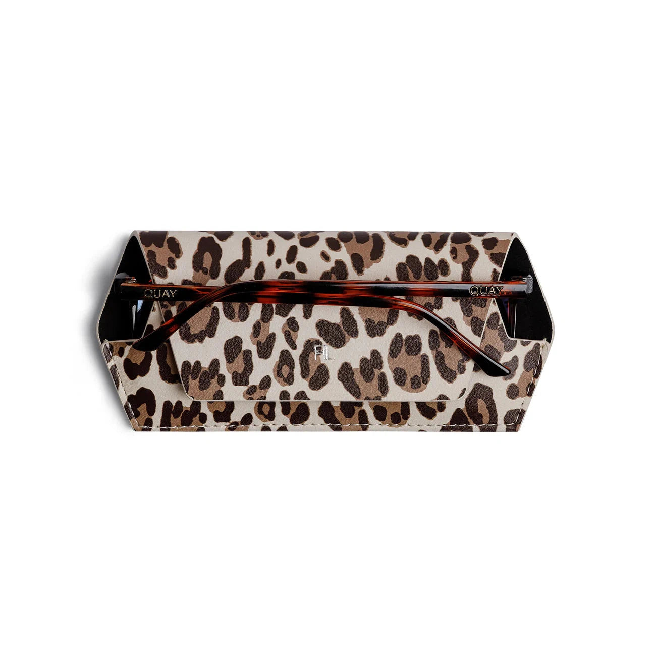 Fox and Leo Glasses Case - Leopard