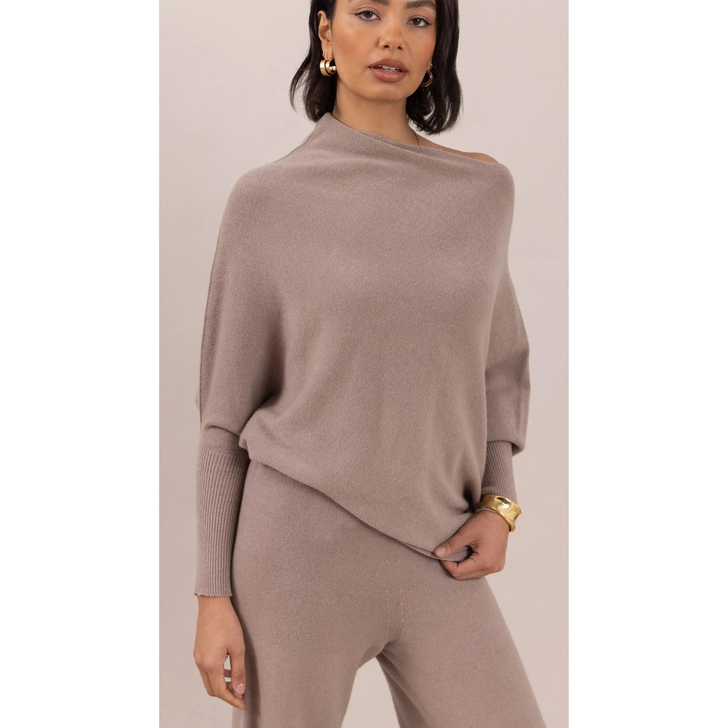 Charli London Natalie Sweater - Smoke  Charli london Pisces Boutique