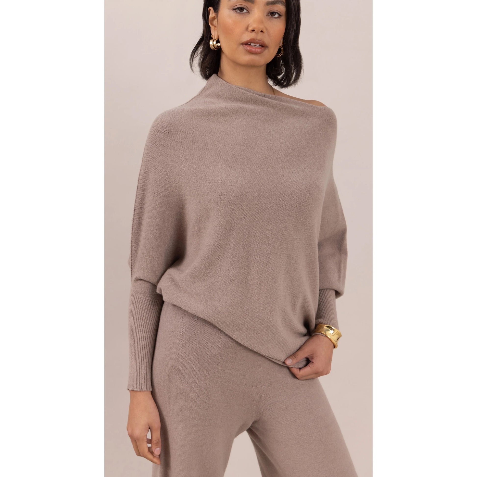 Charli London Natalie Sweater - Smoke  Charli london Pisces Boutique