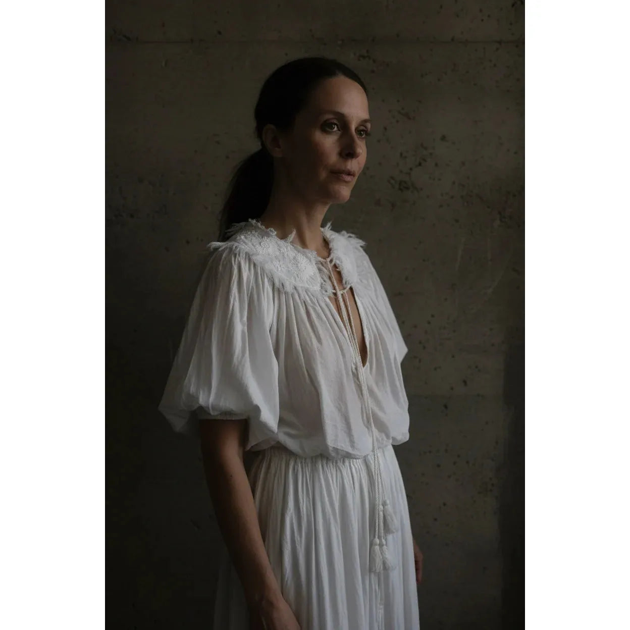 Boem Ophelia Shirt White  Boem Pisces Boutique
