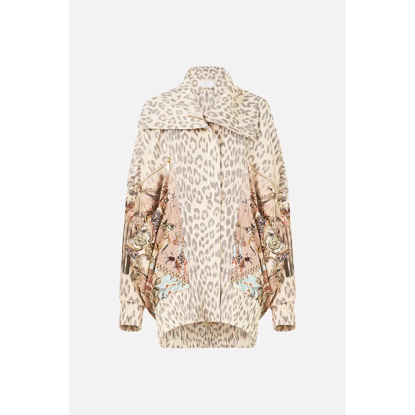 Camilla Oversized Jersey Parker Jacket - Aranjuez Animalia Arananim  Camilla Pisces Boutique