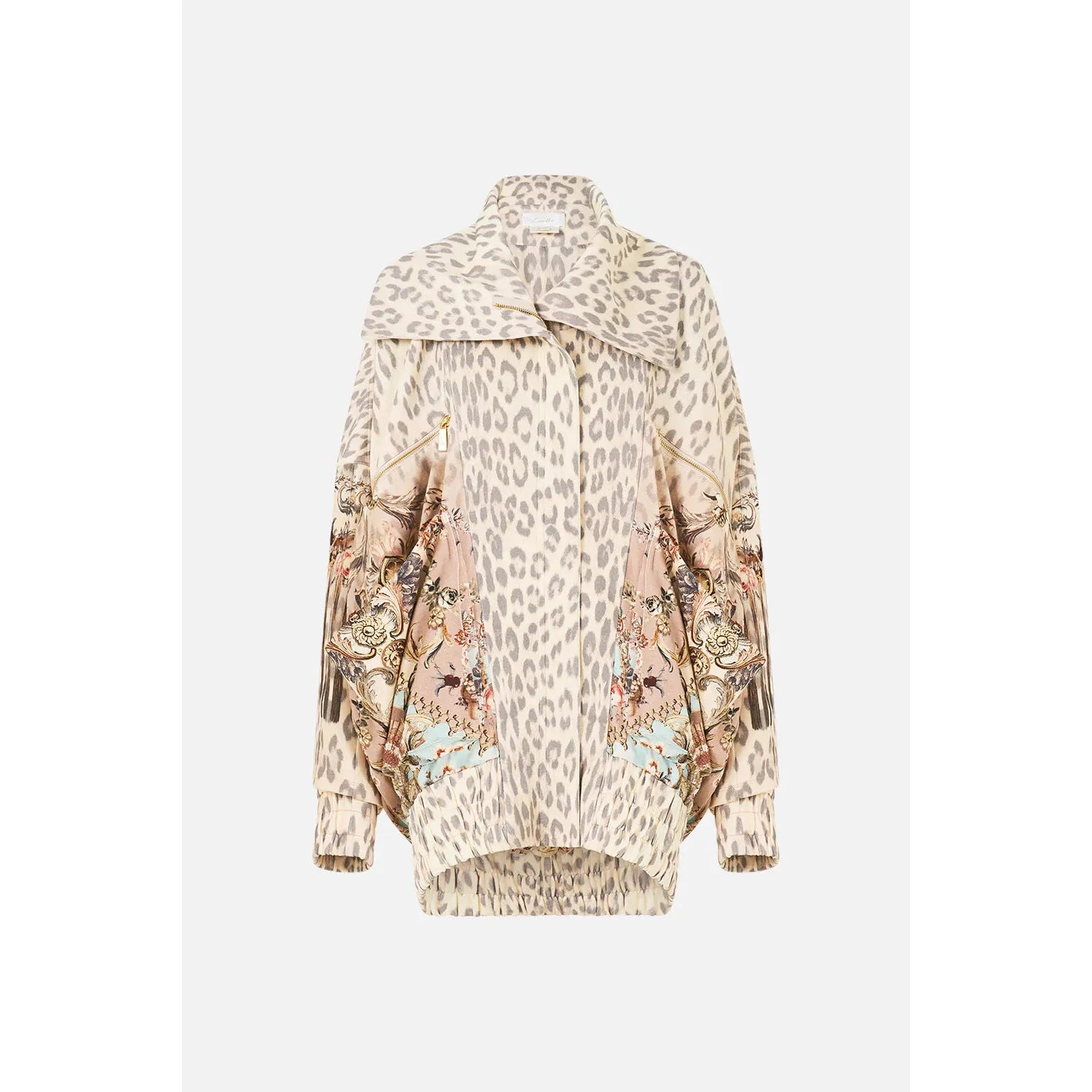 Camilla Oversized Jersey Parker Jacket - Aranjuez Animalia Arananim  Camilla Pisces Boutique