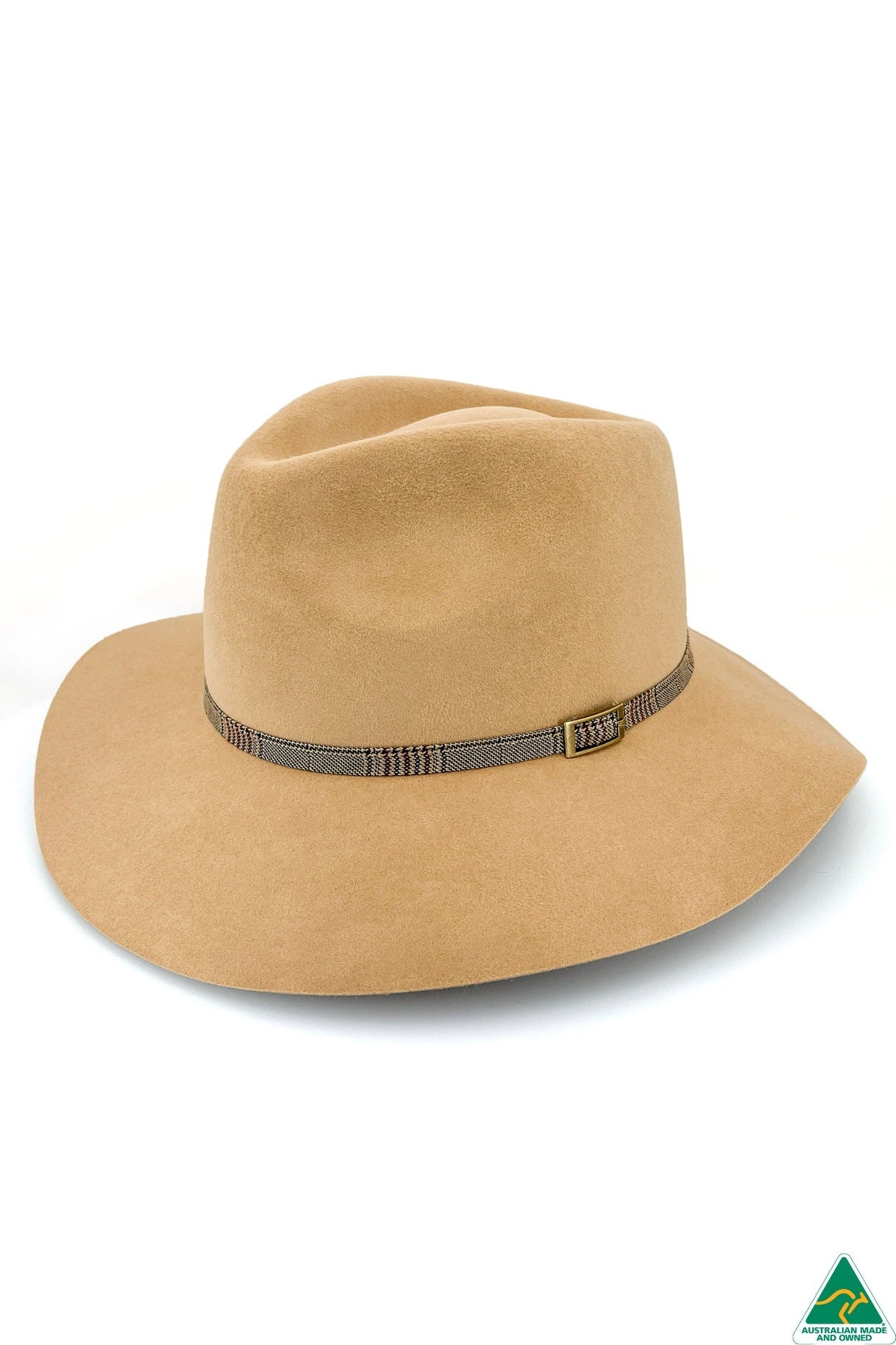 Canopy Bay Gibson Felt Fedora - Camel